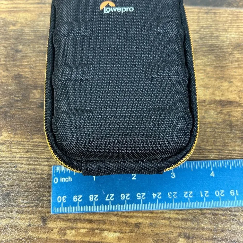 Lowepro Santiago II Hard Case for Compact Digital Camera 4.9 x 3.3 x 1.4 Black